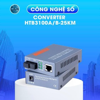 Bộ Chuyển Đổi Converter Quang NetLink HTB 3100A/B-25KM; HTB-GS03-A/B -1000MB-1GB 100Mbps (KHÔNG KÈM NGUỒN)