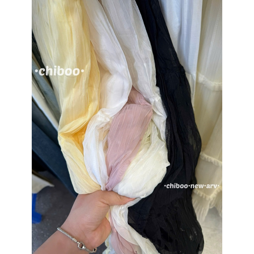 [𝐒𝐮𝐙𝐲] Chân Váy Ren Có Lót QCCC (Dài 90cm)