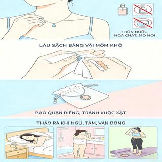 Dây Chuyền Mặt Nơ Bướm Đính Đá Zirconia Lấp Lánh Mạ Bạc 925, Phong Cách Hàn Quốc Cao Cấp