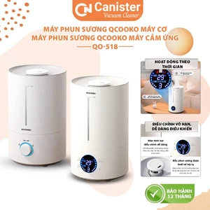 MÁY PHUN SƯƠNG TẠO QCOOKO ẨM dung tích lớn 4L Máy khuếch tán tinh dầu Humidifier sử dụng liên tục 10 tiếng