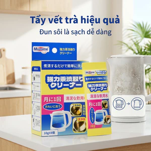 Bột tẩy sạch vết ố trà, cà phê MUZOME 80g