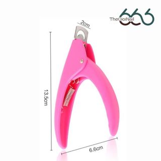 Kềm Bấm Móng Giả Inox Cán Nhựa Bản Cao Cấp – Kìm Cắt Tip Nail Sắc Gọn, Tạo Form Móng Giả Nhanh Chuẩn Salon Nail666