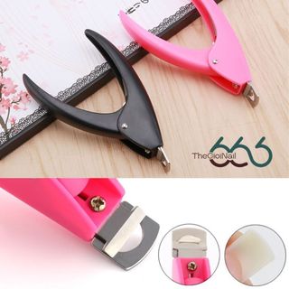 Kềm Bấm Móng Giả Cao Cấp Inox – Kềm Cắt Tip Nail Đầu Ngang Chuẩn Form, Kềm Cán Nhựa Dễ Dùng, Kềm Lực Mạnh Thegioinail666