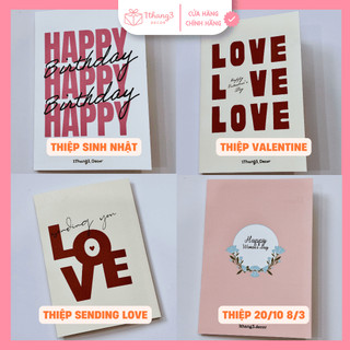 Móc Khóa Thông Điệp & Thiệp Quà Tặng, Phụ Kiện Gói Quà Cute - Tặng Bạn Gái, Bạn Thân, Người Yêu