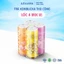 Lốc 4 lon trà Azaana KOMBUCHA mix vị (330ml/lon) Nước Trà lên men tự nhiên