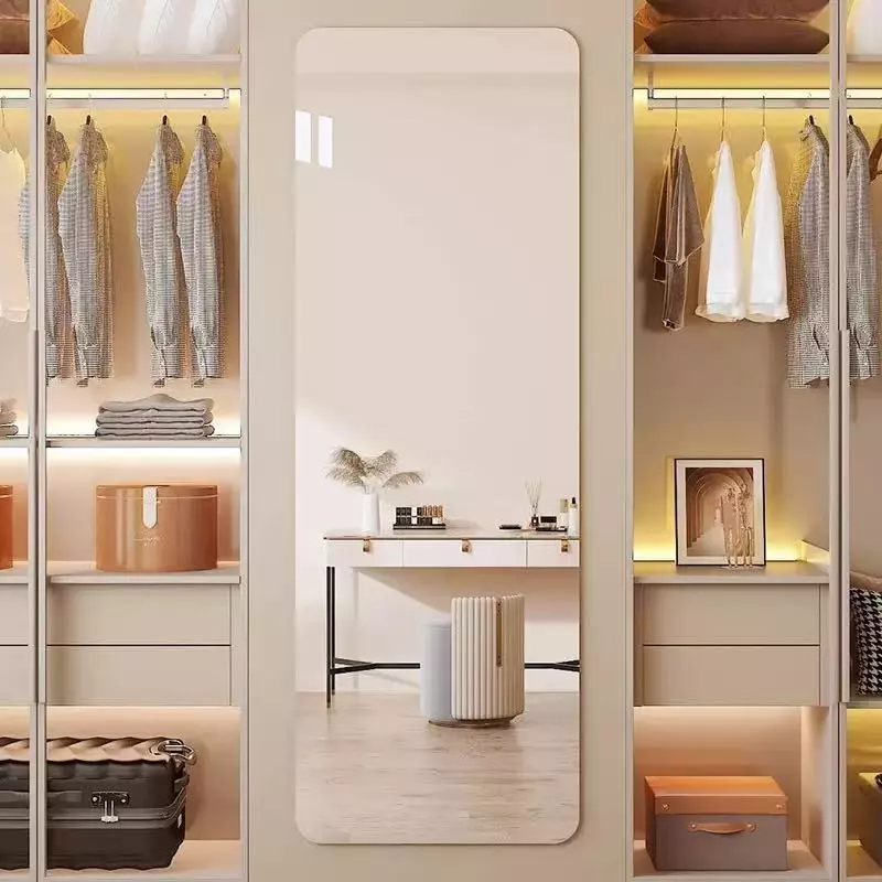Gương dán tường tự dính Acrylic Chống vỡ nhiều kích thước