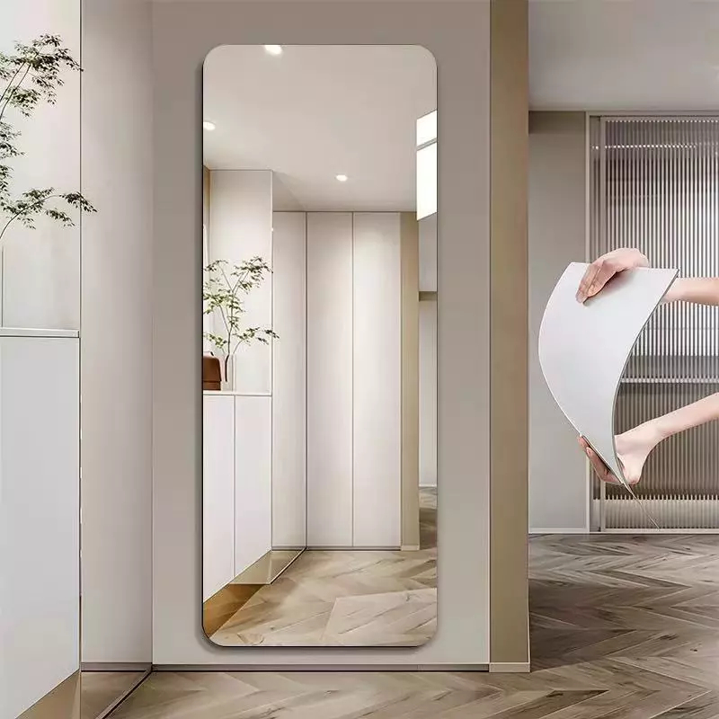 Gương acrylic chống vỡ tự dính nhiều kiểu dáng và kích thước