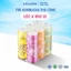 Lốc 6 lon trà Azaana KOMBUCHA mix vị (330ml/lon) Nước Trà lên men tự nhiên