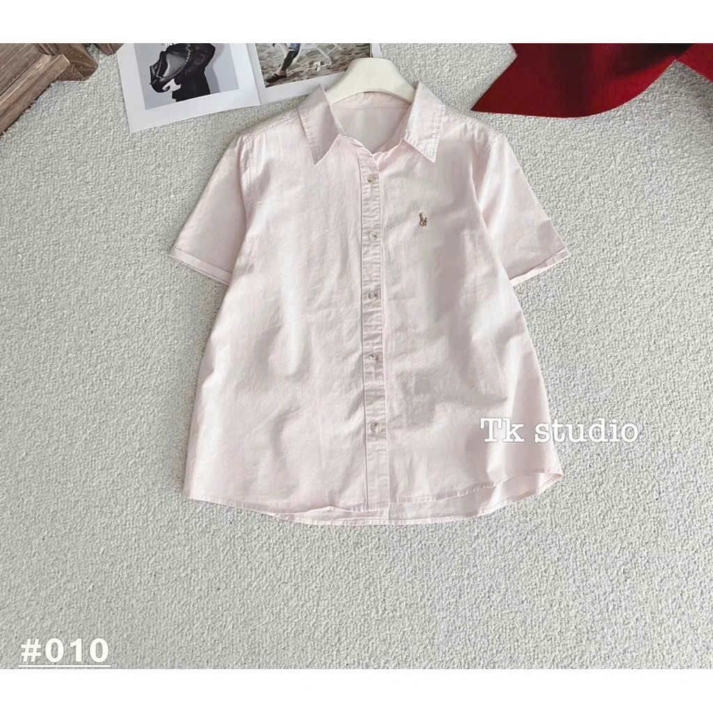 [𝑯𝒂 𝑨𝒏𝒉] Áo Sơ Mi Cộc Tang Ngựa QCL1