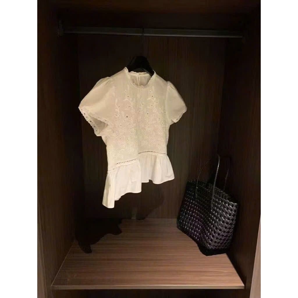 [𝑯𝒂 𝑨𝒏𝒉] Áo Sơ Mi Cộc Babydoll QCL1