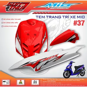 TEM XE MIO SPORT #37 (TEM IN 3 LỚP - SIÊU NÉT - SIÊU ĐẸP - SIÊU CUTE)