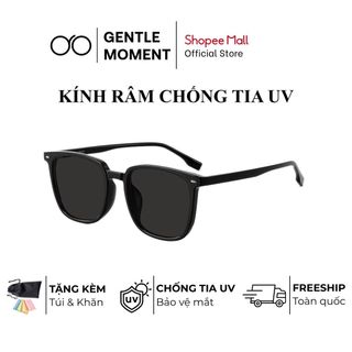 Kính râm gọng vuông GENTLE MOMENT chống tia UV kính mát thời trang nam nữ chống nắng phong cách GMX162