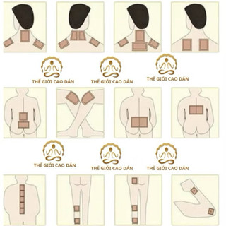 [Bán Chạy - Chính hãng] Combo 3 Túi 150 Miếng Miếng Dán Nóng Ngải Cứu Giảm Đau Vai Gáy, Đau Cơ, Giữ Ấm Cơ Thể