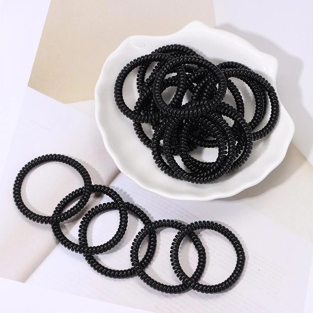 [Peinn] Sỉ 20 Dây Cột Tóc Lò Xo Sợi Nhỏ