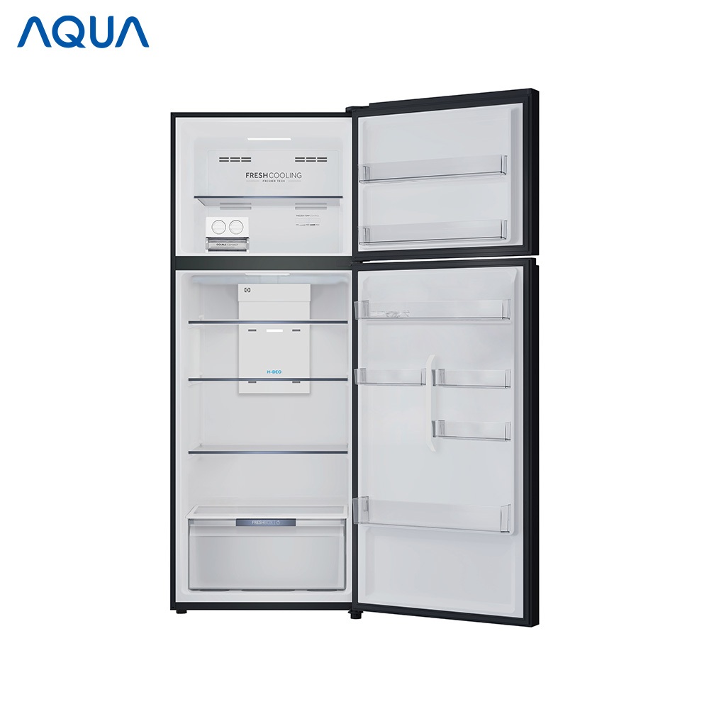 [Võ Hà Linh x AQUA] Tủ lạnh AQUA Inverter 455 Lít AQR-TM5780FA(GC) - Mặt gương trắng kem - Bảo hành 2 năm - Freeship