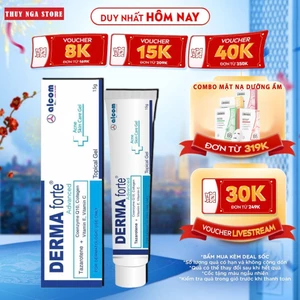 Derma Forte 15g - Gamma, Bản Advanced, Gel Giúp Giảm Mụn Trứng Cá, Ngừa Thâm, Mờ Sẹo, Da Dầu Mụn