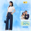 Áo Polo Nữ Ngắn Tay Mắt Chim Cổ Phối Bo Co Giãn Thông Thoáng WCPO26A052