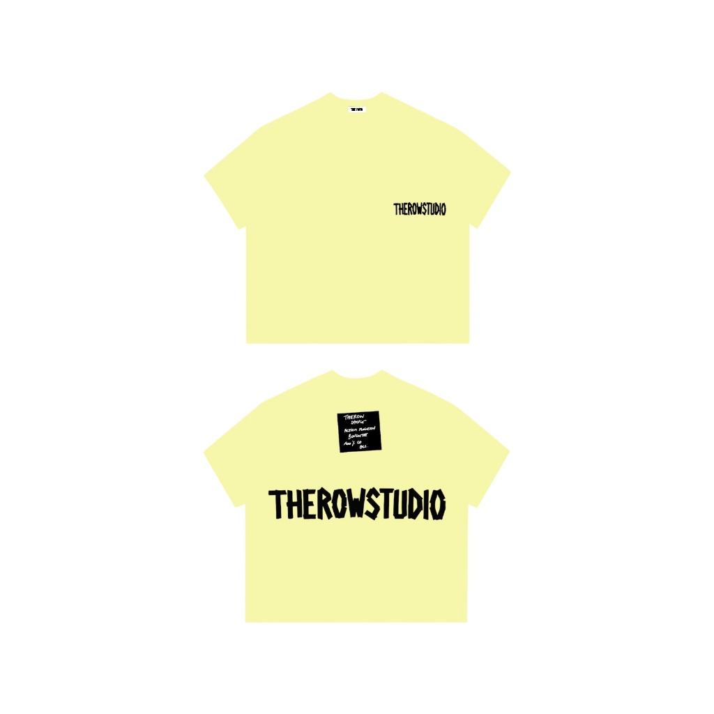 [MỚI] TR7 THEROW Áo Thun Tay Ngắn Boxy 250gsm Form Rộng Cổ Tròn "SAMPLE" Unisex Nam Nữ Phong Cách Basic Thoải Mái Mùa Hè | BigBuy360 - bigbuy360.vn