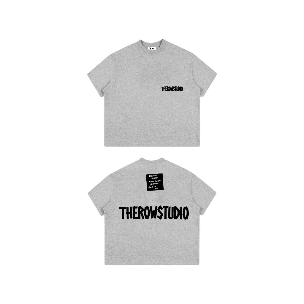 [MỚI] TR7 THEROW Áo Thun Tay Ngắn Boxy 250gsm Form Rộng Cổ Tròn "SAMPLE" Unisex Nam Nữ Phong Cách Basic Thoải Mái Mùa Hè | BigBuy360 - bigbuy360.vn