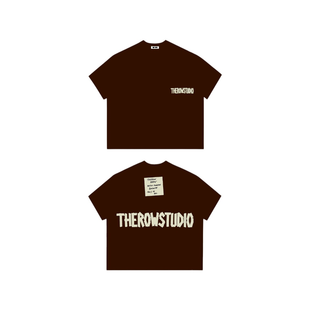 [MỚI] TR7 THEROW Áo Thun Tay Ngắn Boxy 250gsm Form Rộng Cổ Tròn "SAMPLE" Unisex Nam Nữ Phong Cách Basic Thoải Mái Mùa Hè | BigBuy360 - bigbuy360.vn