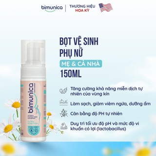 Bọt Vệ Sinh Phụ Nữ Bimunica Ultra Sensitive 150ml – Dịu Nhẹ Cho Vùng Da Nhạy Cảm