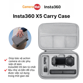 Insta360 X5 Carry Case – Hộp đựng bảo vệ camera, chống sốc chống bụi Chính Hãng