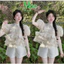 Set bộ đùi, set áo babydoll 3 tầng chất voan tay búp kèm quần đùi mango trẻ trung năng động