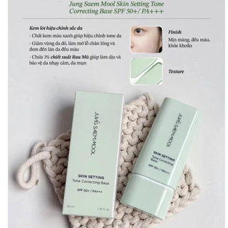 Kem lót Jung Saem Mool Skin Setting Tone Correcting Base 40ml