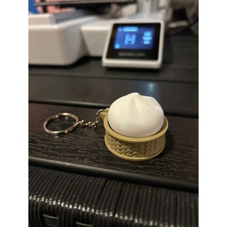 [Combo] Móc khóa clicker bánh bao siêu cute - xả stress vận động ngón tay
