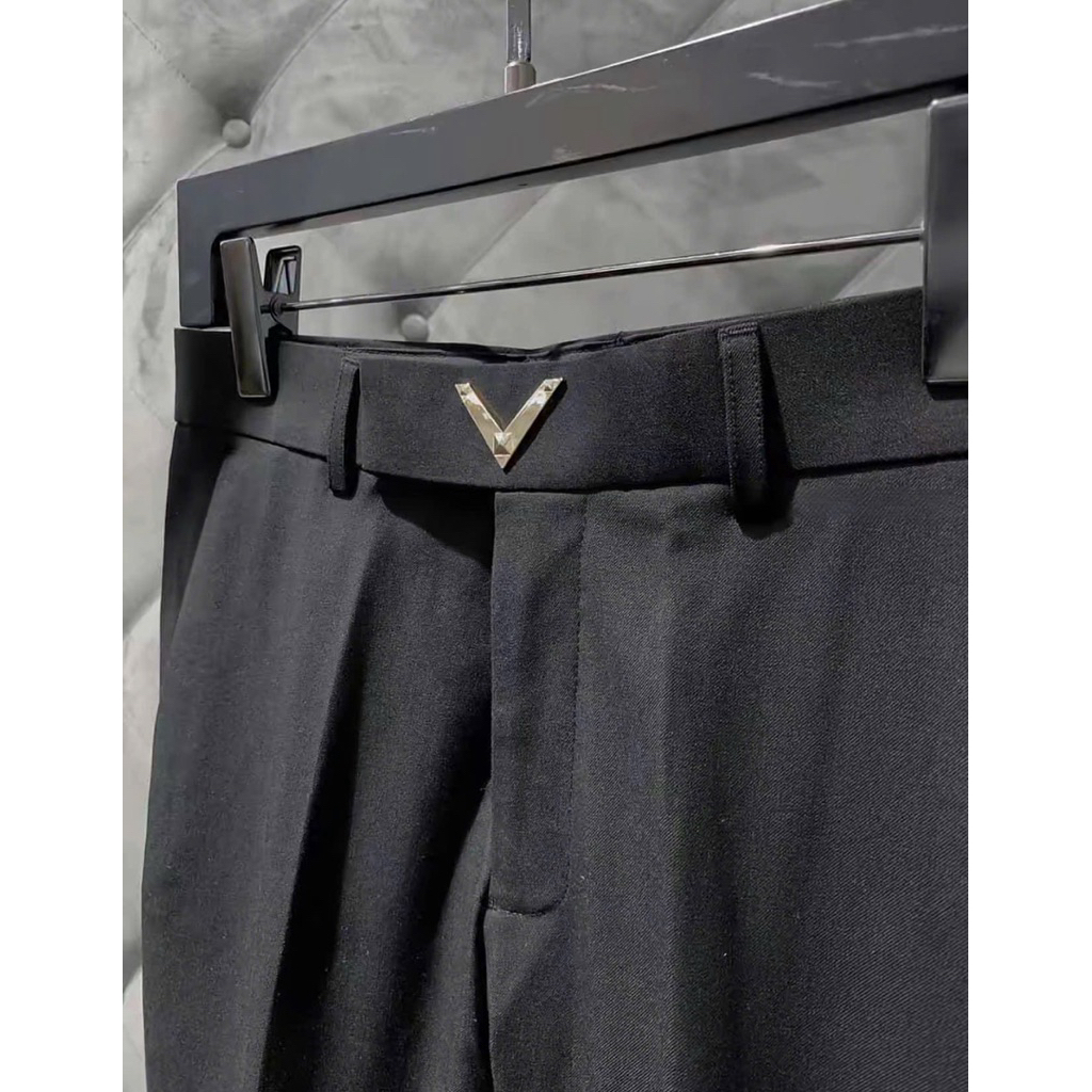 ⚡️[Hight Quality] Quần Âu Nam Nữ \/ Trouser Pants SS26 - Điểm Nhấn Tag Trước Tạo Cảm Giác Sang Trọng Loại 1