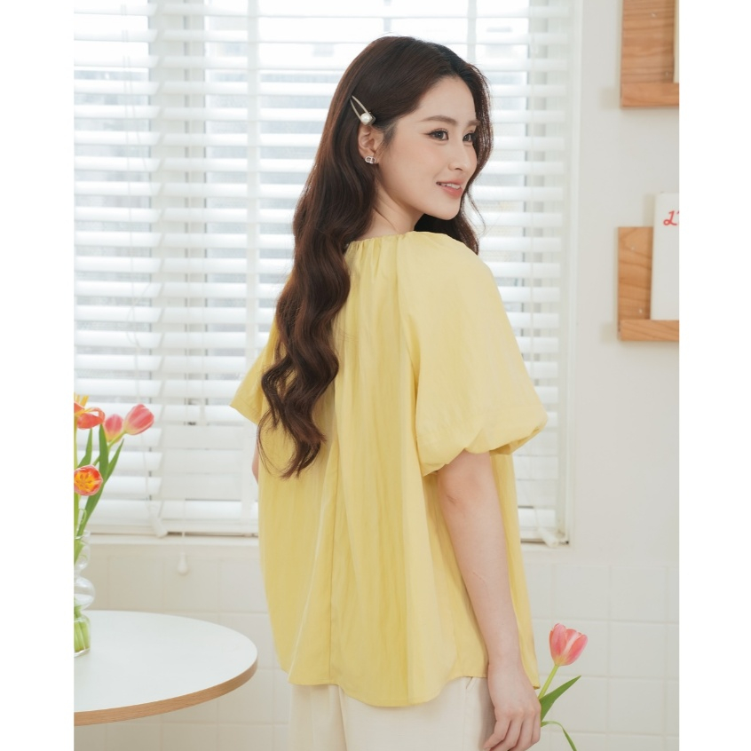 Áo bầu Joie chất liệu thô mềm siêu nhẹ thoáng mát phù hợp mẹ bầu đi làm đi chơi phong cách năng động by L'amme