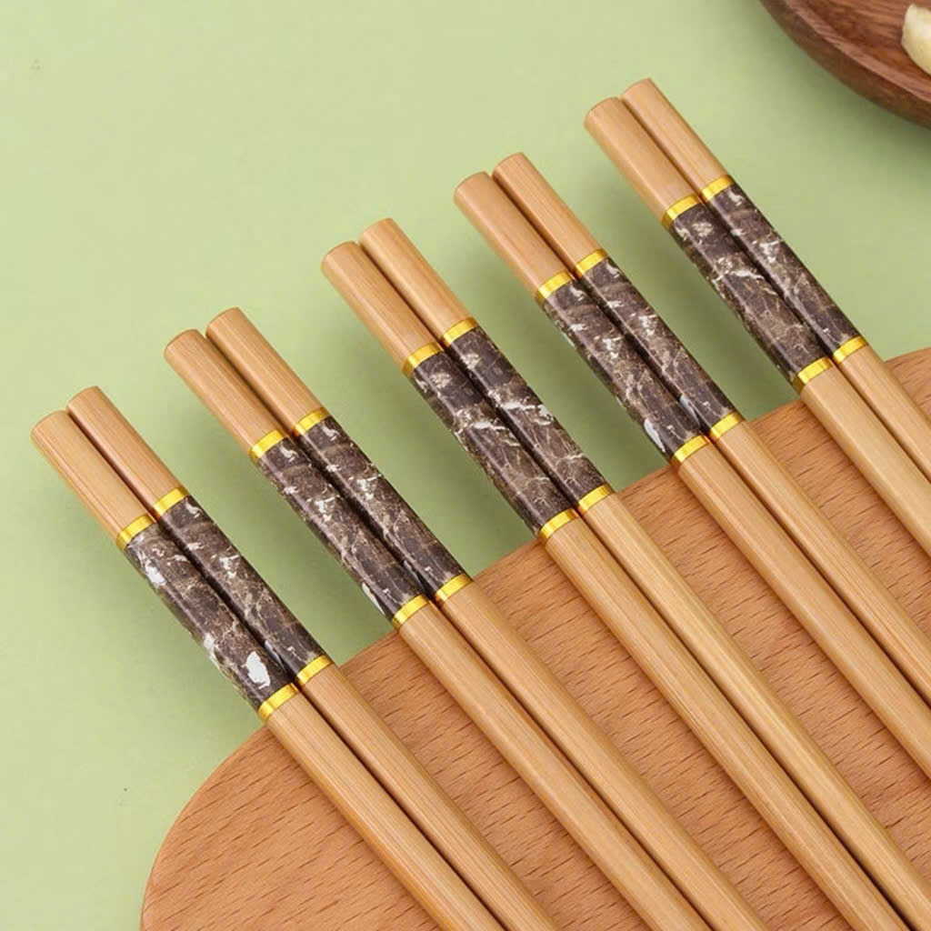 T28_Set 10 đũa tre Cao Cấp,Đũa Tre Chống Mốc Kháng Khuẩn An Toàn