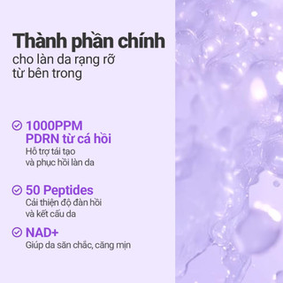 Nước hoa hồng NUMBUZIN chống lão hóa, căng bóng da No.9 Nad+ PDRN Glow Boosting Toner 150ml