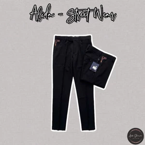 ⚡️[Hight Quality] Quần Âu Nam \/ Ready To Trouser Pants - Điểm Nhấn Tag Da Phối Màu Cao Cấp Sang Trọng