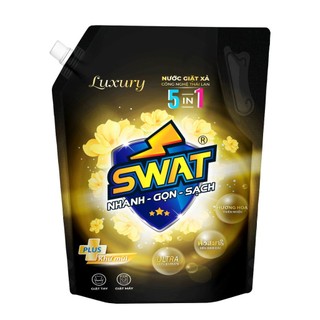Combo 2 Nước Giặt Xả SWAT Túi 2,2kg Hương Thơm Dịu Nhẹ