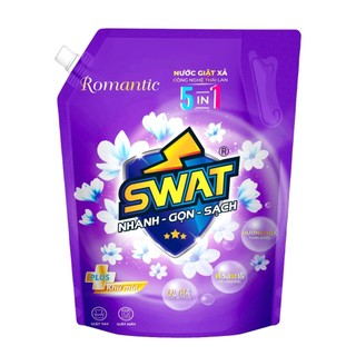 Combo 2 Nước Giặt Xả SWAT Túi 2,2kg Hương Thơm Dịu Nhẹ