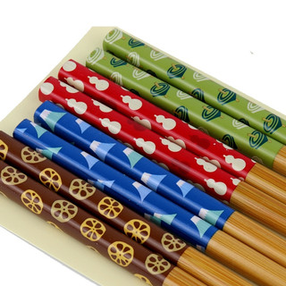 Set 4 Đôi Đũa Họa Tiết Ohashi (22.5cm) – Tinh Tế & Sang Trọng Cho Bàn Ăn