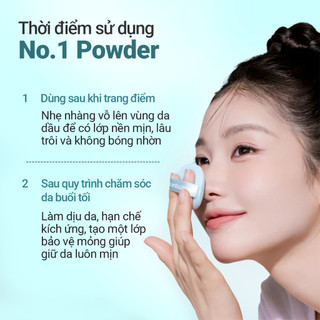 Phấn phủ bột ngày và đêm NUMBUZIN kiềm dầu, giảm viêm, làm dịu No.1 Pantothenic Skincare 100 Blur Powder 7g