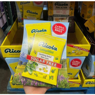 [CHÍNH HÃNG] Kẹo Ngậm Thảo Mộc Vị Chanh Không Đường Ricola 105 Viên Mỹ - SHOP DẦU DOKRAK