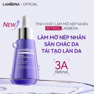 LANBENA Serum Retinol Niacinamide - Dưỡng Sáng Mờ Nhăn Trẻ Hóa Da Dưỡng Ẩm, Căng Mọng Mịn Màng, Nuôi Dưỡng Da Hiệu Quả
