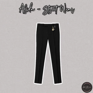 ⚡️[Hight Quality] Quần Âu \/ Trouser Pants Ready To - Điểm Nhấn Chữ Phối Tag Treo Cao Cấp Loại 1
