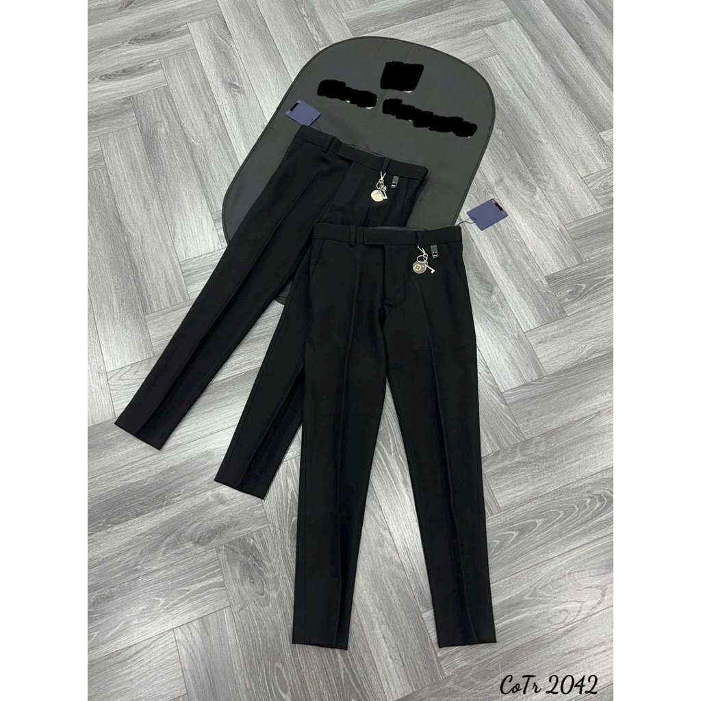 ⚡️[Hight Quality] Quần Âu \/ Trouser Pants Ready To - Điểm Nhấn Chữ Phối Tag Treo Cao Cấp Loại 1