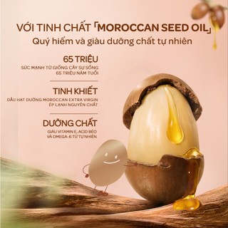 Kem dưỡng ẩm cho bé Huggies Power of Seed 150g MỚI với tinh chất Moroccan Seed oil quý hiếm