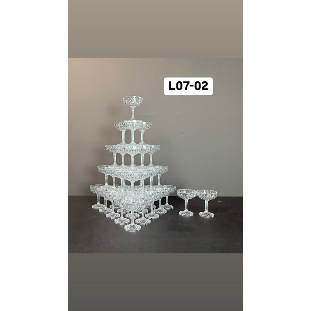 Ly Trang Trí Lễ Cưới - Ly Tháp Lễ Đám Cưới | BigBuy360 - bigbuy360.vn