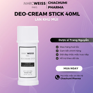 Lăn khử mùi MARCWEISS Paris Deo-Cream Stick 40ml