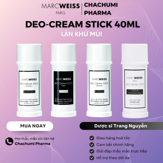 Lăn khử mùi MARCWEISS Paris Deo-Cream Stick 40ml