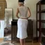 Áo Ba Lỗ Lưới Cổ V Nhún Bèo 2 Lớp Lót Ngực Augety Studio, NIKAI Mesh Top