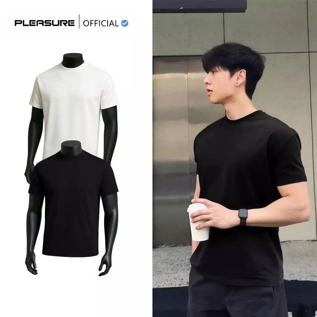 Áo Thun PLEASURE Form Cleanfit Tôn dáng Không ôm body Vải EM PÉ DÀNH CHO NGƯỜI LỚN SG3