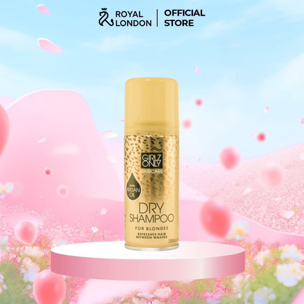 Dầu Gội Khô Dry Shampoo Girlz Only For Blondes Travelsize 100ml (Vàng mini)