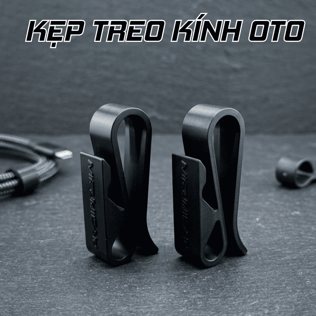 [Combo 4] Kẹp Treo Kính Đa Năng Oto Phù Hợp Mọi Loại Xe - Phụ Kiện Kính Mắt Thời Trang - Cài Tấm Chắn Nắng Kính Lái